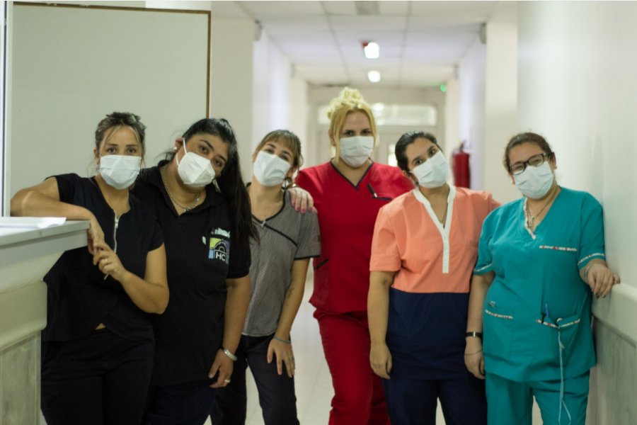 Día de la Enfermería: más de 270 profesionales brindan su servicio en el Hospital Centenario