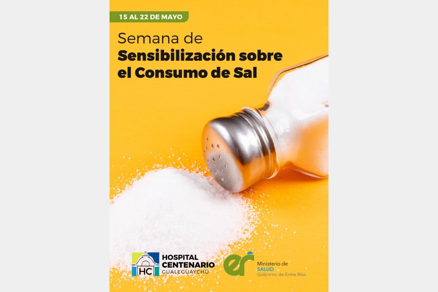 Semana de Sensibilización sobre el Consumo de Sal: 3 simples acciones para reducir el sodio en las comidas 